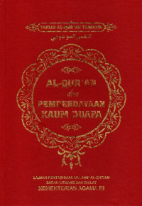 Al-Qur'an dan Pemberdayaan Kaum Duafa :  Tafsir Al-Qur'an tematik 2