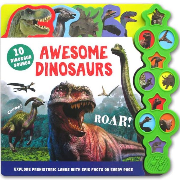 10 Dinosaur Sounds Tabbed Awesome Dinosaurs