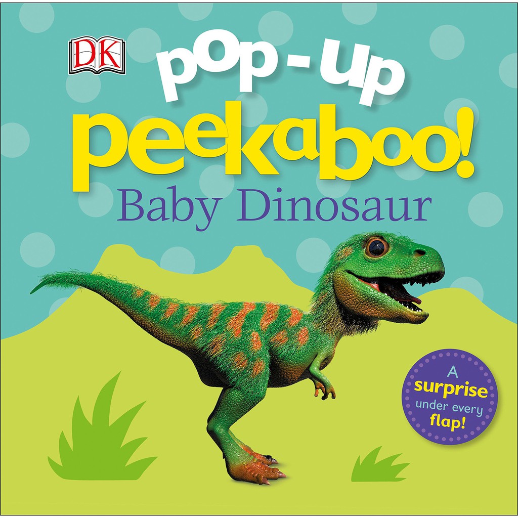Pop- Up Peek A boo! Baby Dinosaur