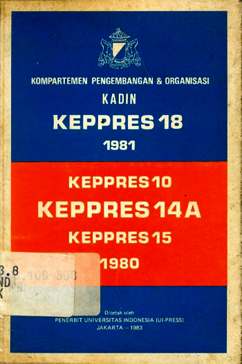 Kompartemen pengembangan & organisasi Kadin Kepres 18 1981