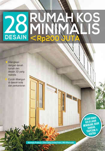 28 desain rumah kos minimalis <Rp 200 juta