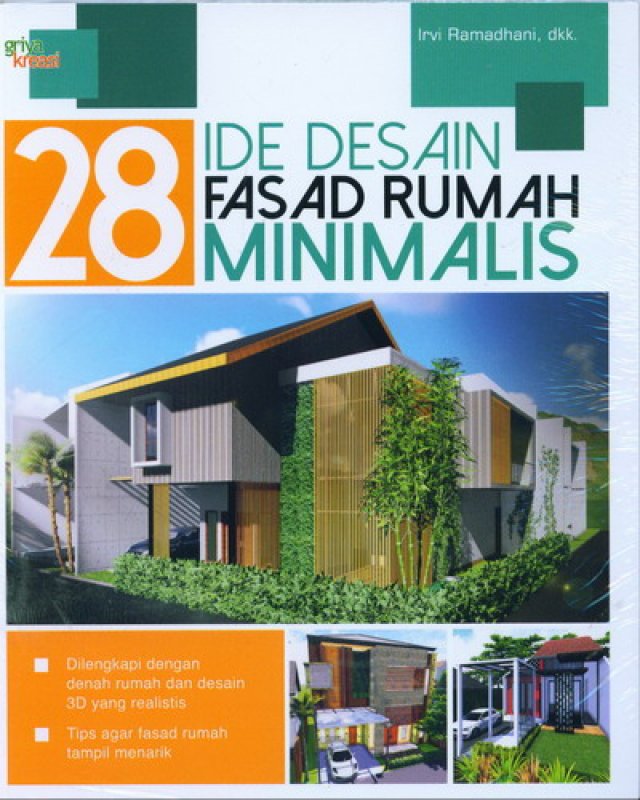28 Ide desain fasad rumah minimalis