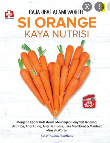 Raja obat alami wortel si orange kaya nutrisi