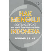 Hak menguji (toetsingrecht) yang dimiliki hakim dalam sistem hukum Indonesia