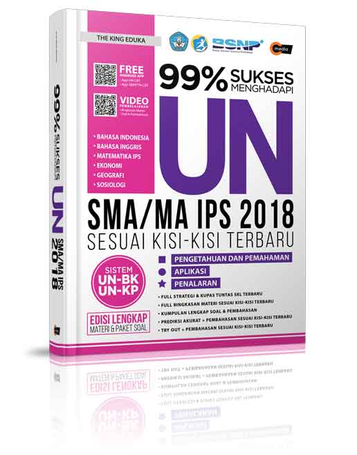 99% Sukses Menghadapi UN SMA/MA IPS 2018 sesuai kisi-kisi terbaru