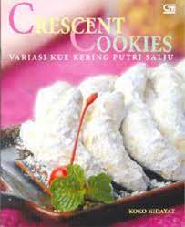 Crescent cookies (variasi kue kering putri salju)