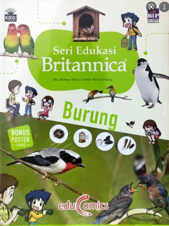 Seri edukasi britannica :  burung