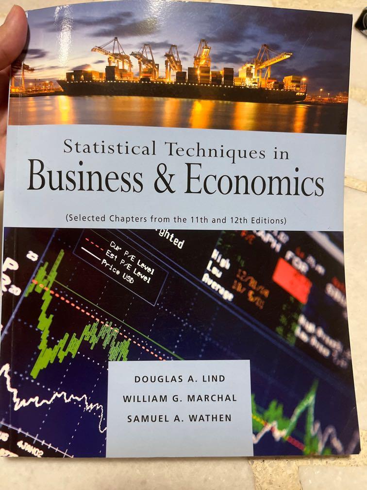 Statistical techniques in business and economics :  Selected chapters from the 11th and 12th editions