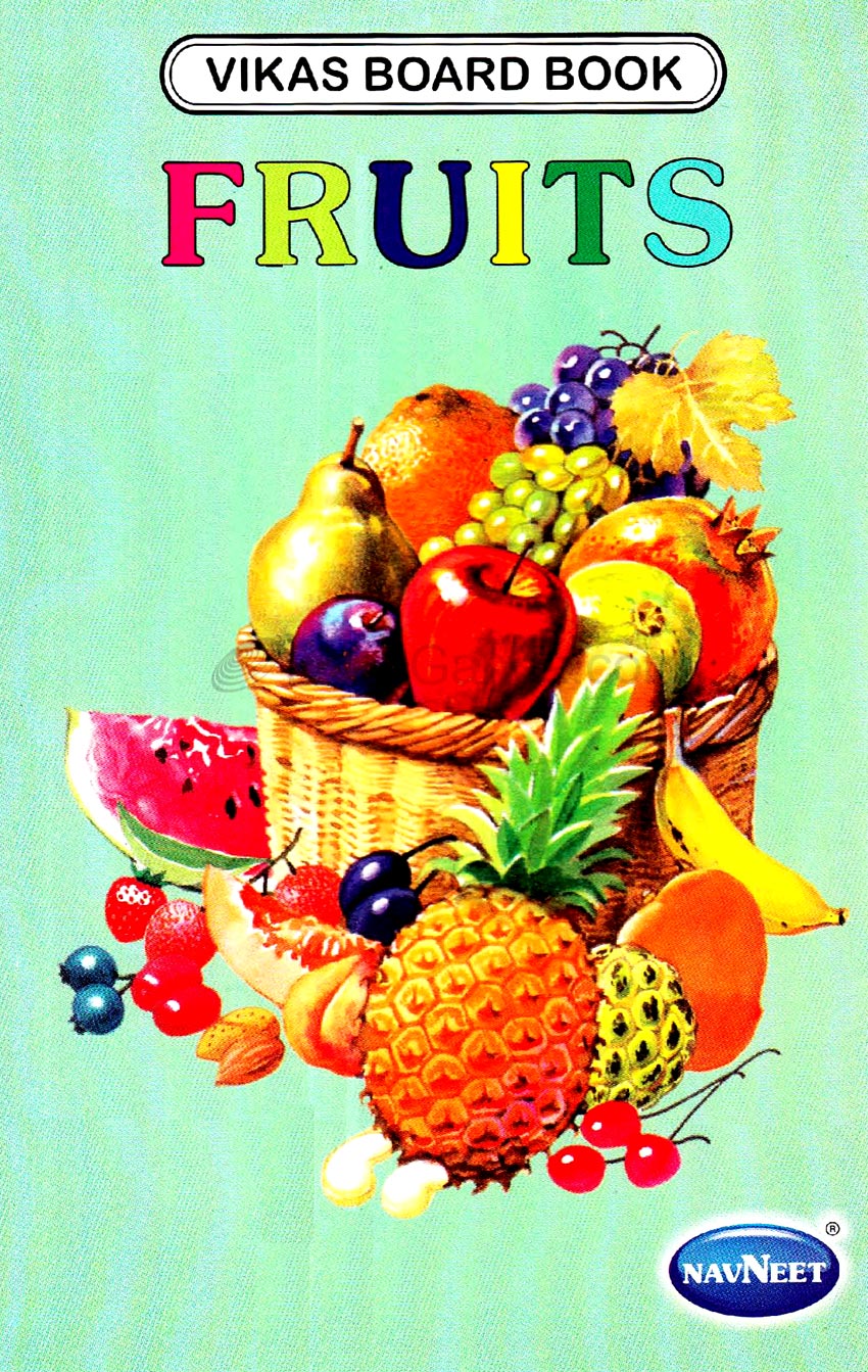 Vikas Board Book :  Fruits