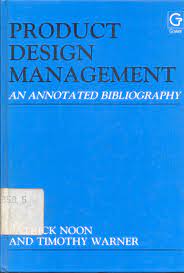 Product design management :  an annotated bibliography
