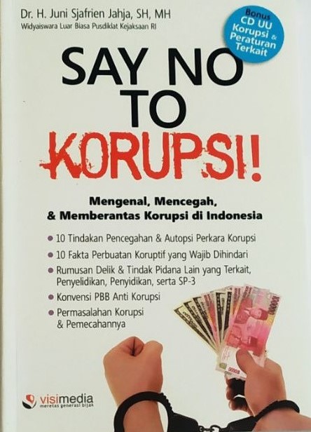 Say no to korupsi!