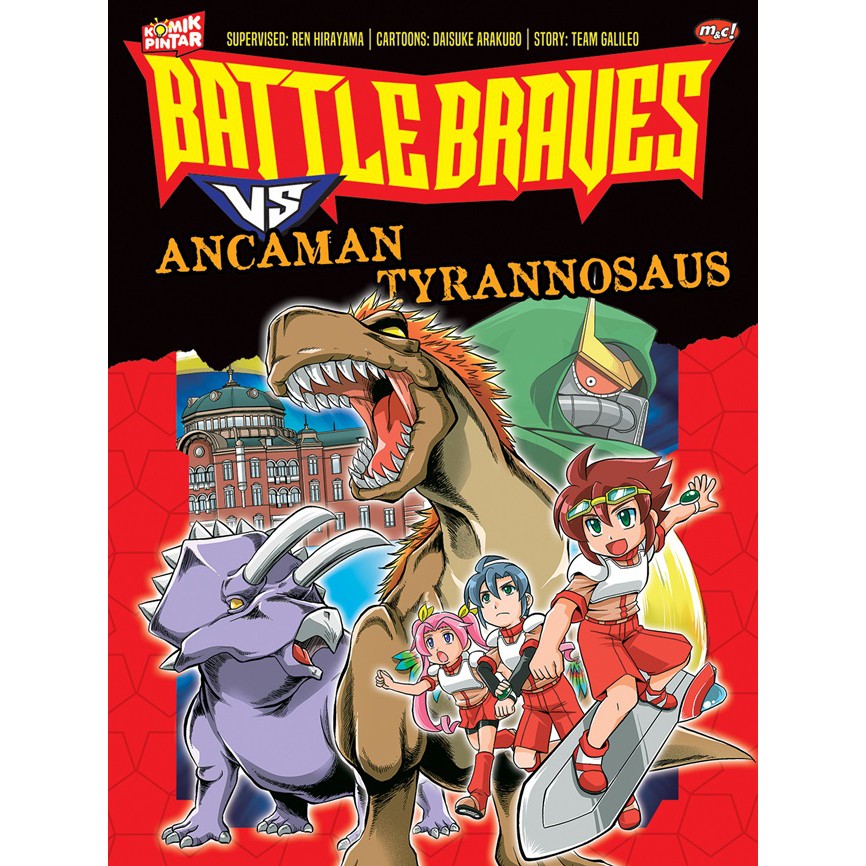 Battle Braves VS Ancaman Tyrannosaurus