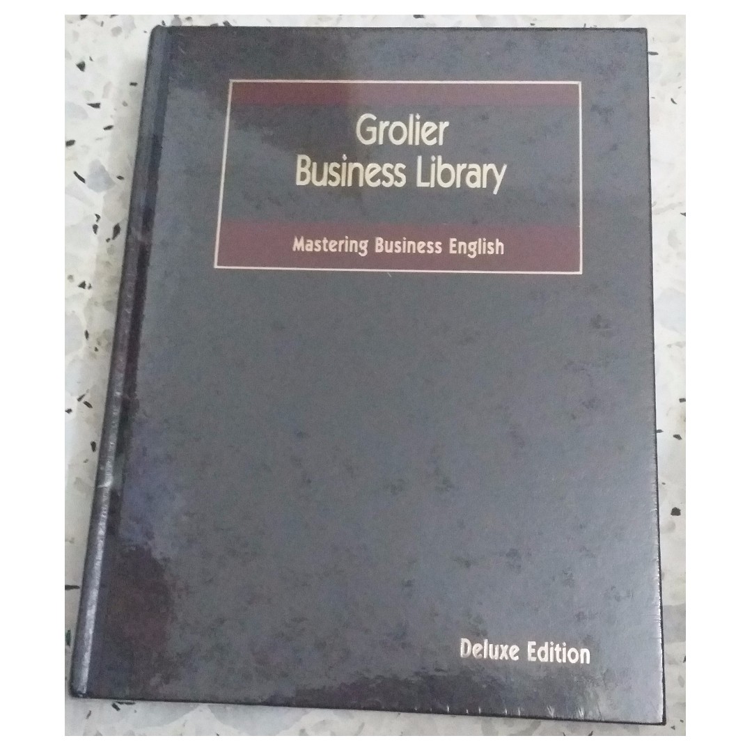Glolier business library :  mastering business english