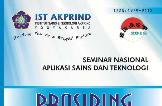 Prosiding :  Seminar Nasional Aplikasi Dains & Teknologi (SNAST) 2014