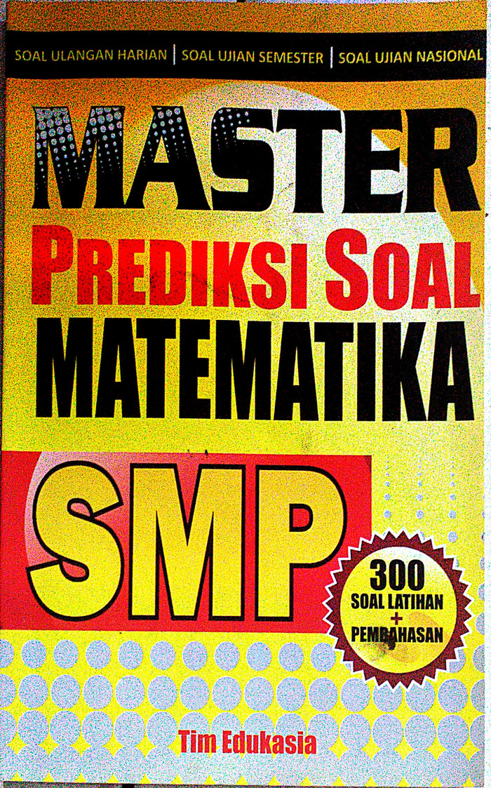 Master prediksi soal matematika SMP