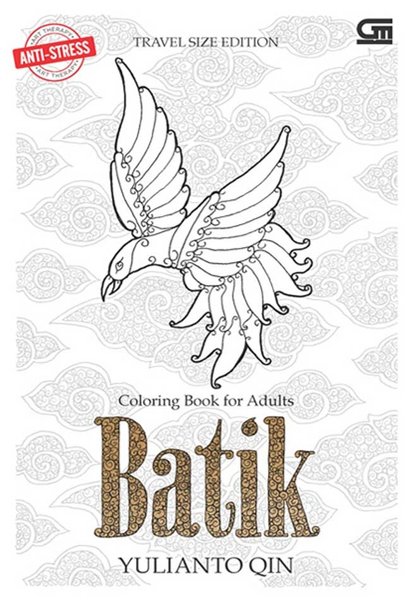 Coloring Book For Adults :  Batik