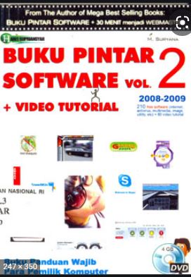 Buku pintar software program komputer :  Vol. 2 + video tutorial
