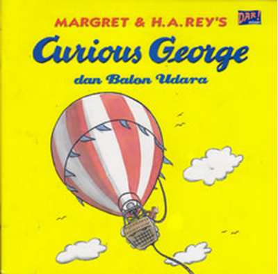 Curious george dan balon udara