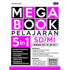 Mega Book Pelajaran 5 in 1 SD/MI kelas IV, V & VI