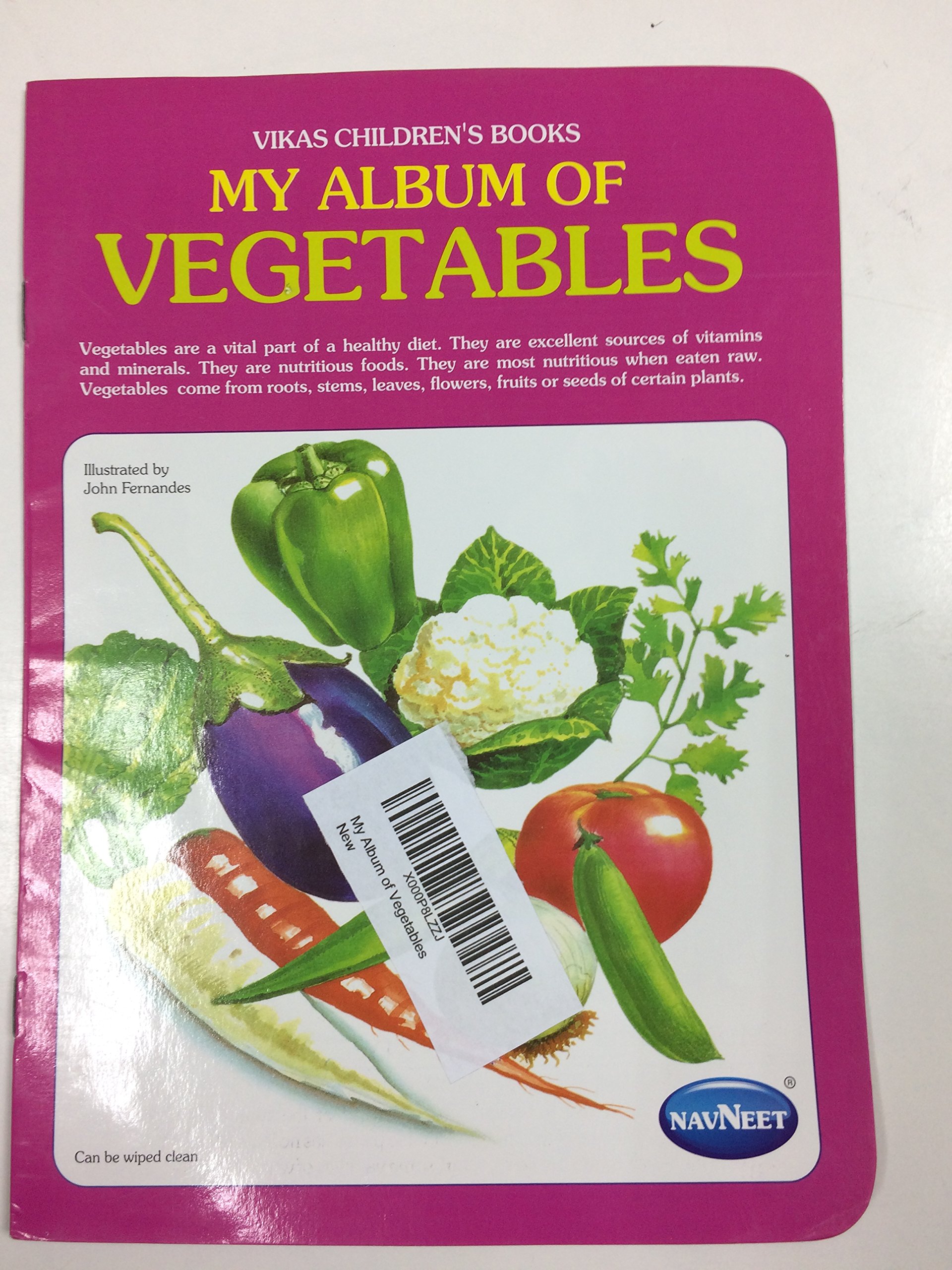 Vikas children's books : my album of vegetables