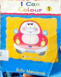I can colour 1 :  buku mewarnai