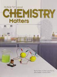 G.C.E. 'O' level chemistry matters