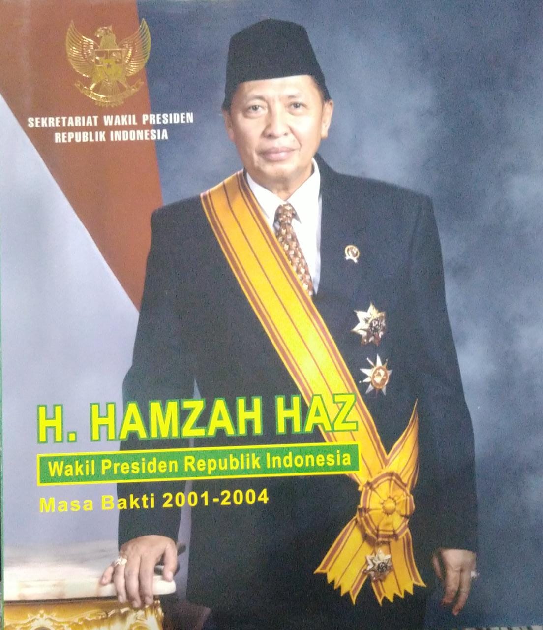 H. hamzah haz wakil presiden republik indonesia masa bakti 2001-2004