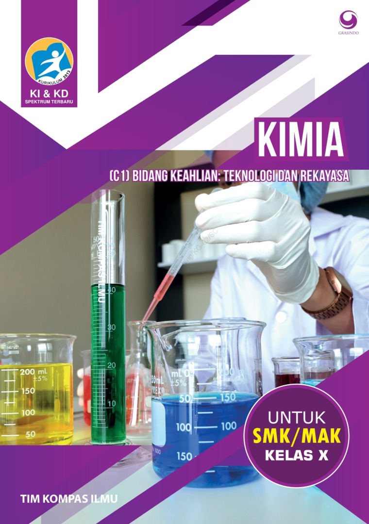 Kimia (C1) bidang keahlian : Teknologi rekayasa untuk SMK/MAK kelas X
