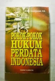 Pokok-pokok hukum perdata indonesia