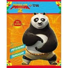 Kung fu panda 2 buku mewarnai :  petarung tangguh