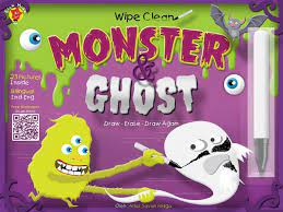 Wipe clean monster and ghost