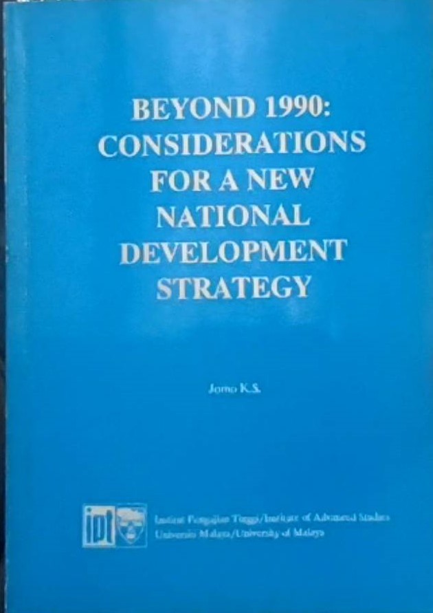 Beyond 1990 :  Consierations for a New National Development Strategy