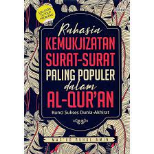 Rahasia kemukjizatan surat-surat paling populer dalam Al-Quran :  kunci sukses dunia-akhirat
