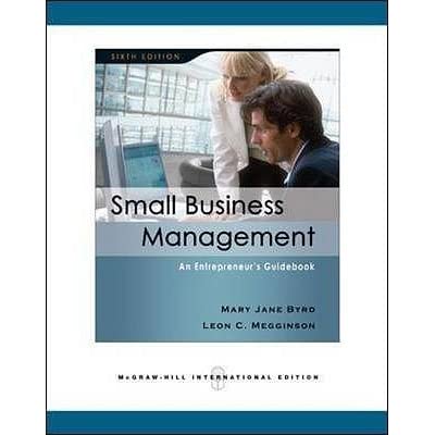 Small business management :  an entrepreneur’s guidebook (sixth edition)