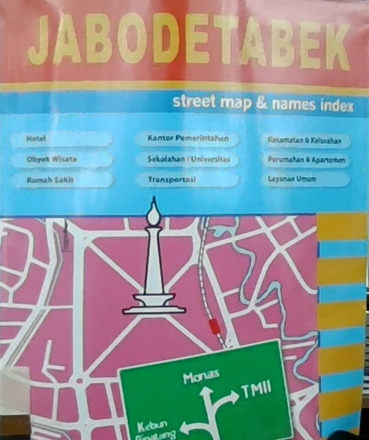 Jabodetabek :  street map names index