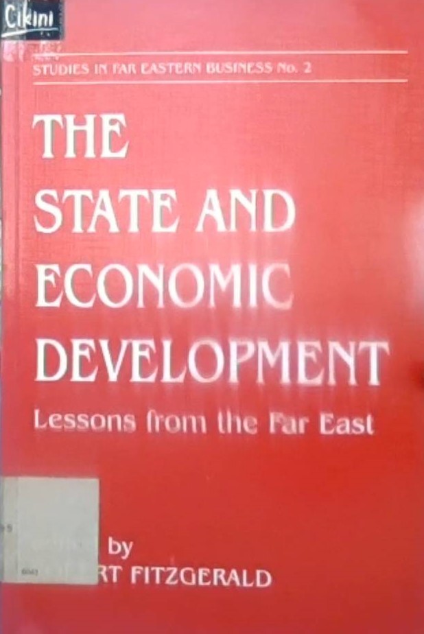 The state and economic development :  lessons from the far east