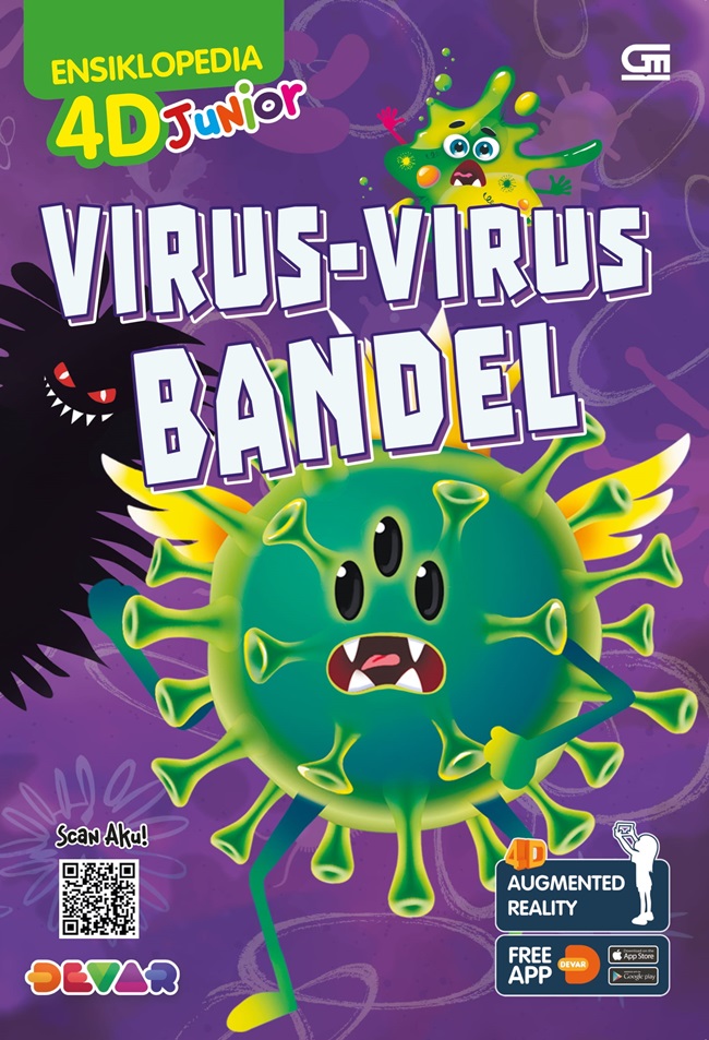 Ensiklopedia 4D junior : virus-virus bandel
