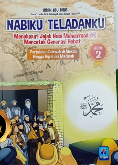Nabiku teladanku bagian 2 :  menelusuri jejak nabi Muhammad mencetak generasi hebat, perjalanan dakwah di Mekkah hingga hijrah ke Madinah