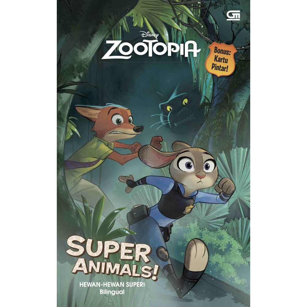 Disney zootopia super animals :  Hewan hewan super;