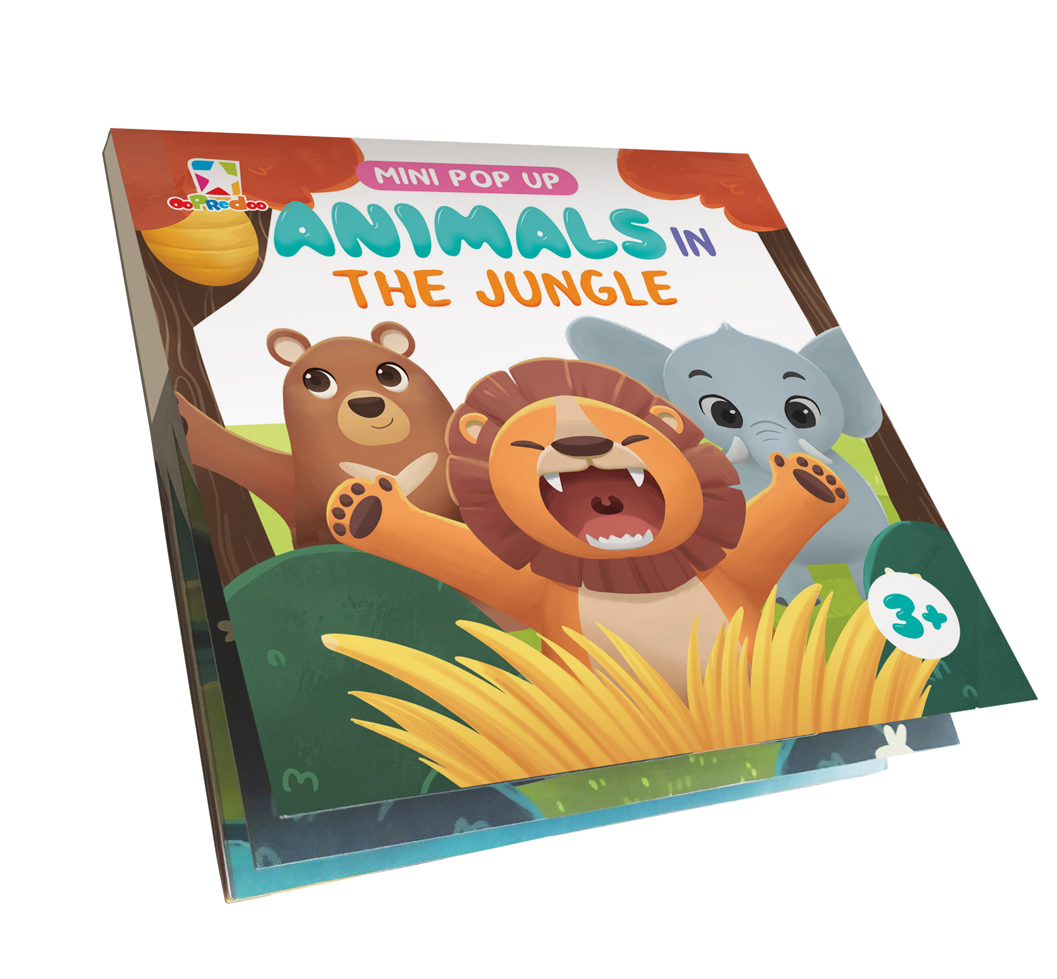 Mini pop up :  animals in the jungle