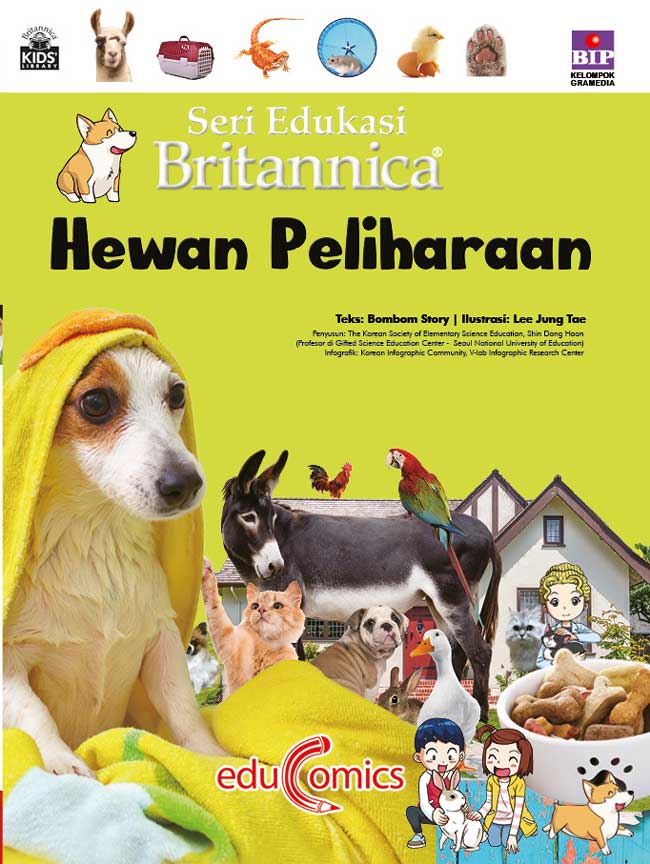 Seri edukasi britannica : hewan peliharaan