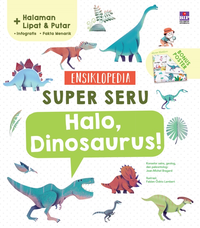 Halo, dinosaurus! :  ensiklopedia super seru