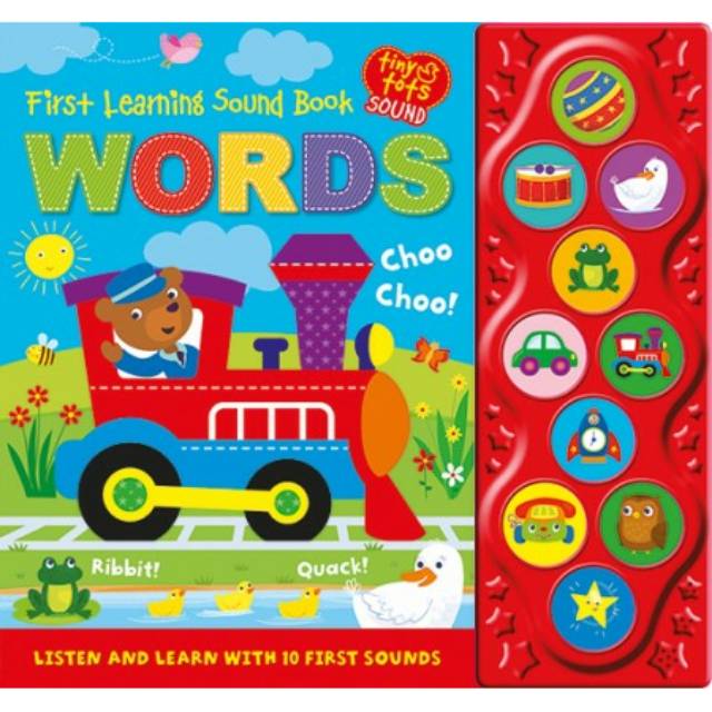 First learning sound book : words