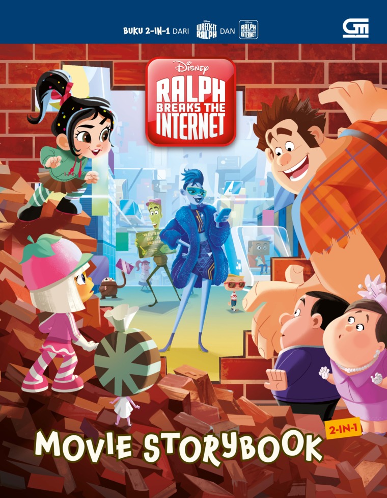 Ralph Breaks the Internet Movie Storybook 2-in-1