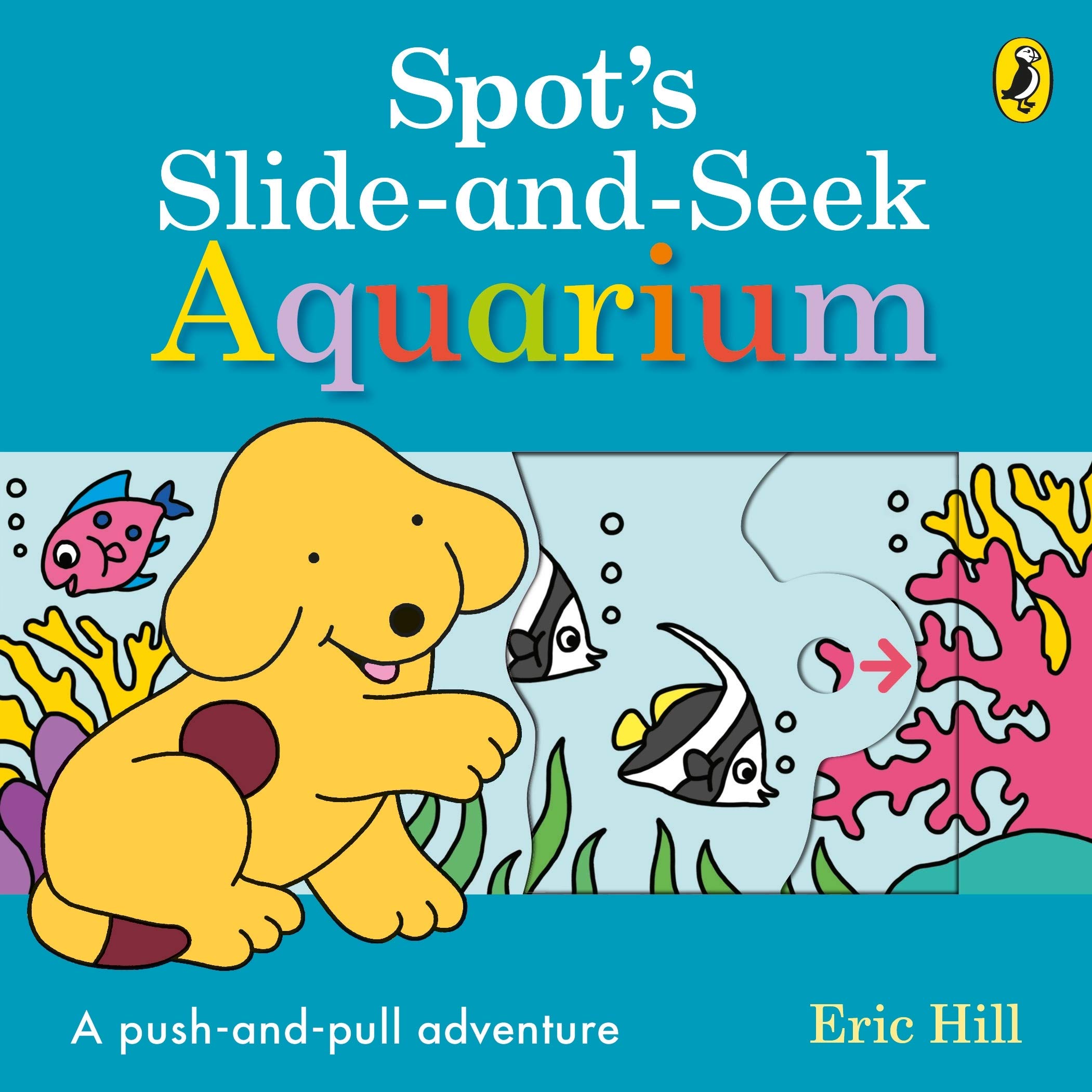 Spot's slide and seek aquarium
