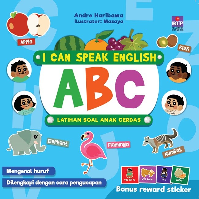 I can speak English ABC :  latihan soal anak cerdas