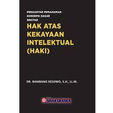 Pengantar pemahaman konsepsi dasar sekitar hak atas kekayaan intelektual (HAKI)
