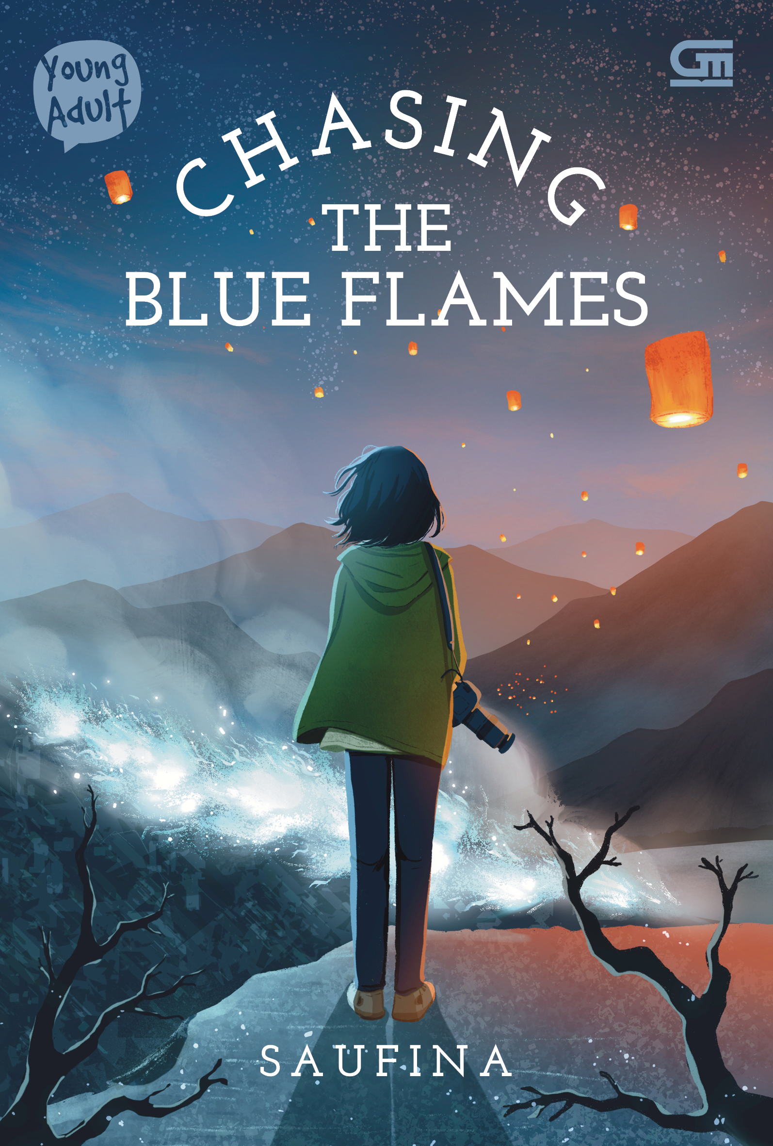 Chasing the blue flames