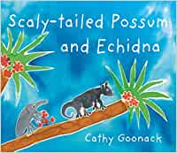 Scaly tailed possum and echidna