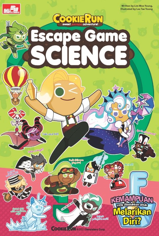 Cookie run sweet escape adventure! : escape game science